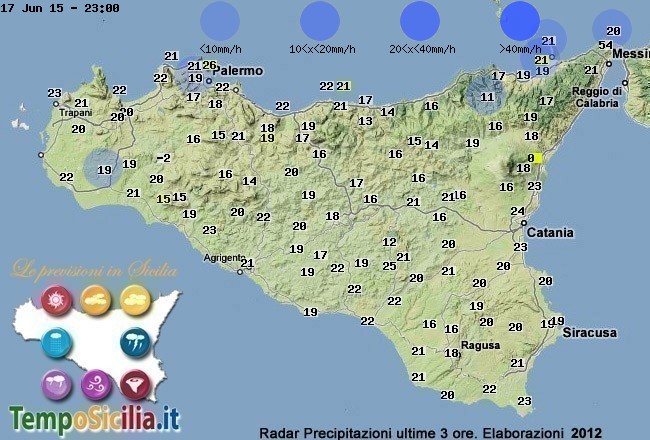 Radar precipitazioni