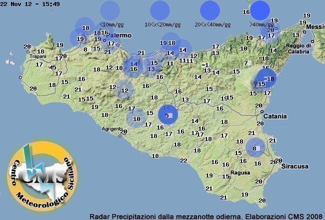 Radar precipitazioni